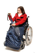 Waterproof wheelchair wheely apron