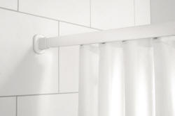 Premium quality weighted shower curtains and rails