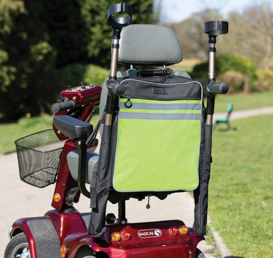 Hi-vis wheelchair or mobility scooter bag