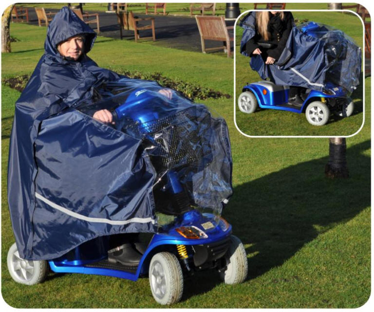 Waterproof Covers for wheelchair, mobility Scooters and Buggy users