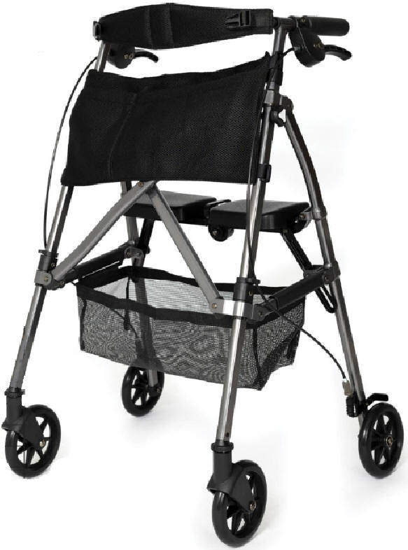 EZ Fold-n-Go rollator by Stander