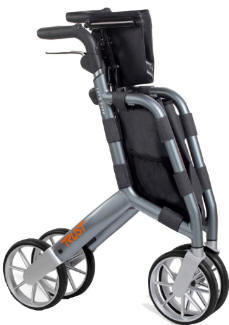 LET'S SHOP Rollator when folded