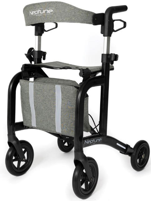 The NEPTUNE Rollator by ABLE 2. A lightweight modern rollator.