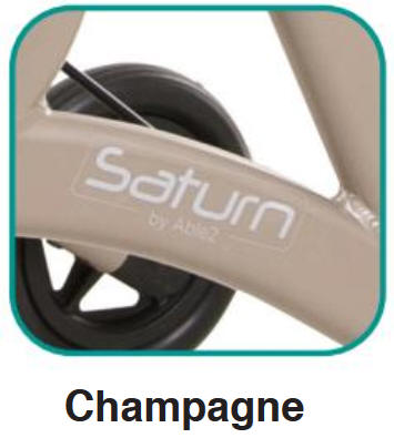 SATURN Rollator - Champagne colour option