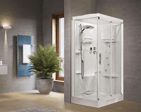 Quick and easy to install, a shower pod is the answer to the question of leaky showers