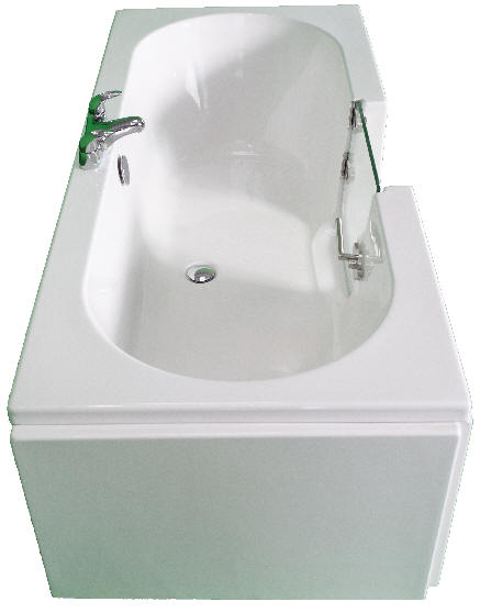 CORDOVA double ended bath with door entry
