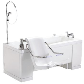 OMEGA 1 care bath with powered lift and traverse seat